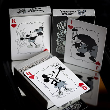 FULTON PRESENTS STEAMBOAT WILLIE PLAYING CARDS-FULTONS Playing Cards-Deinparadies.ch