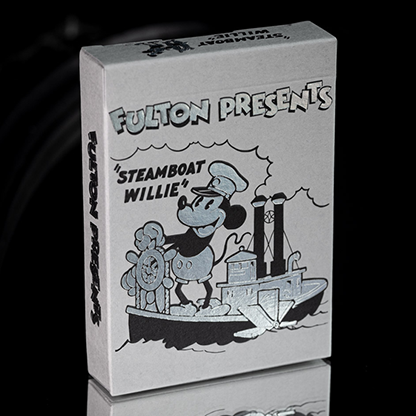 FULTON PRESENTS STEAMBOAT WILLIE PLAYING CARDS-FULTONS Playing Cards-Deinparadies.ch