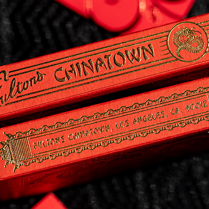 FULTONS Chinatown V2 15th Anniversary Playing Cards-FULTONS Playing Cards-Deinparadies.ch