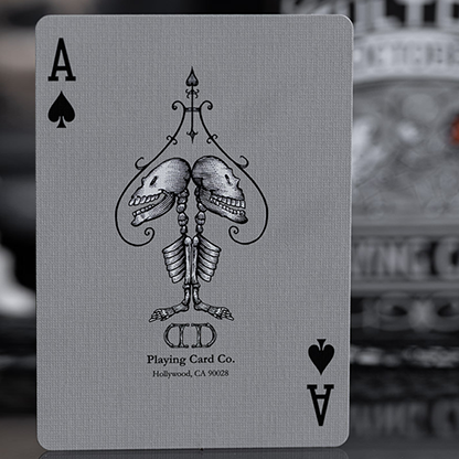 FULTONS OCTOBER TOMBSTONE GREY PLAYING CARDS-FULTONS Playing Cards-Deinparadies.ch