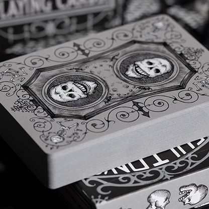FULTONS OCTOBER TOMBSTONE GREY PLAYING CARDS-FULTONS Playing Cards-Deinparadies.ch