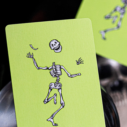 FULTON'S OCTOBER UV GLOW GREEN EDITION-FULTONS Playing Cards-Deinparadies.ch