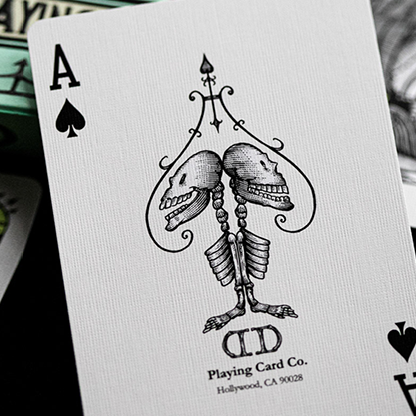 FULTON'S OCTOBER UV GLOW GREEN EDITION-FULTONS Playing Cards-Deinparadies.ch