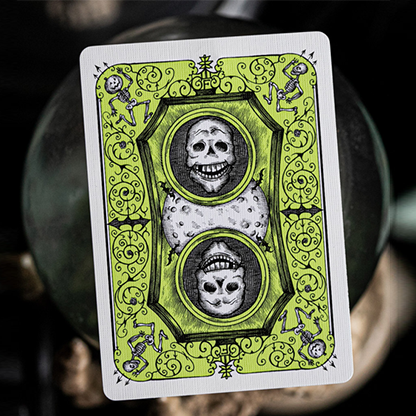 FULTON'S OCTOBER UV GLOW GREEN EDITION-FULTONS Playing Cards-Deinparadies.ch