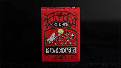 FULTON'S October Red Edition Playing Cards FULTONS Playing Cards Deinparadies.ch