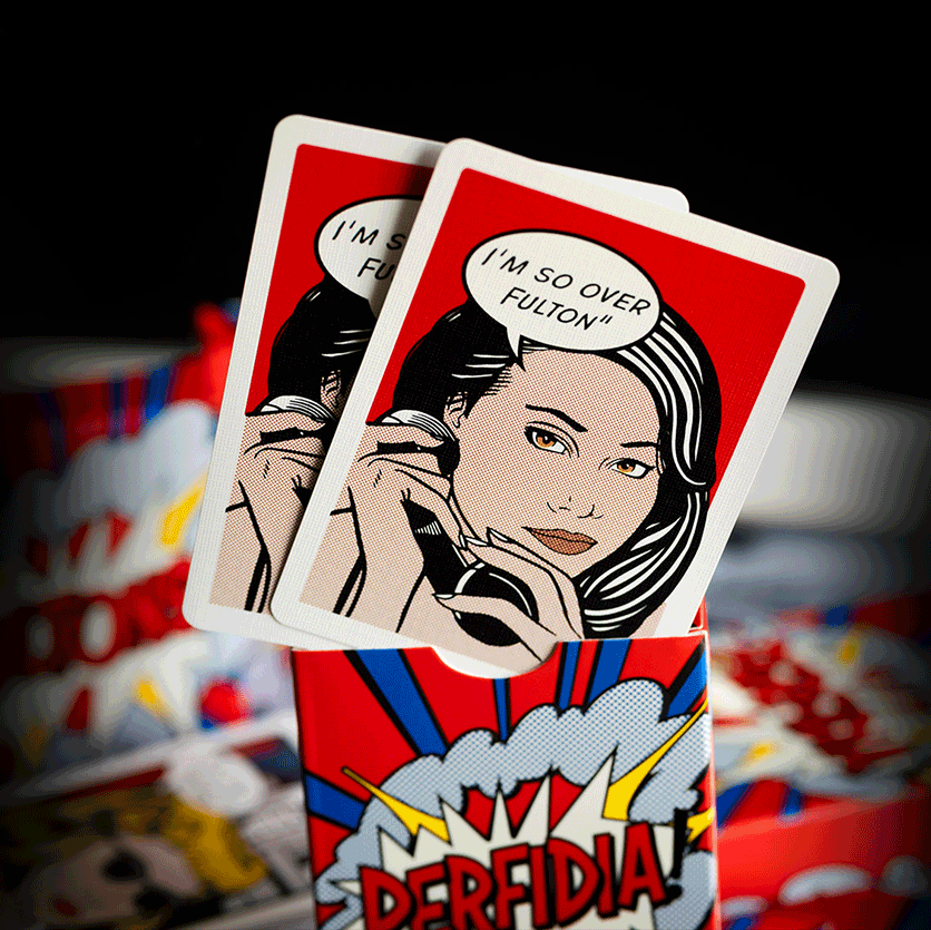 FULTON'S PERFIDIA PLAYING CARDS-FULTONS Playing Cards-Deinparadies.ch
