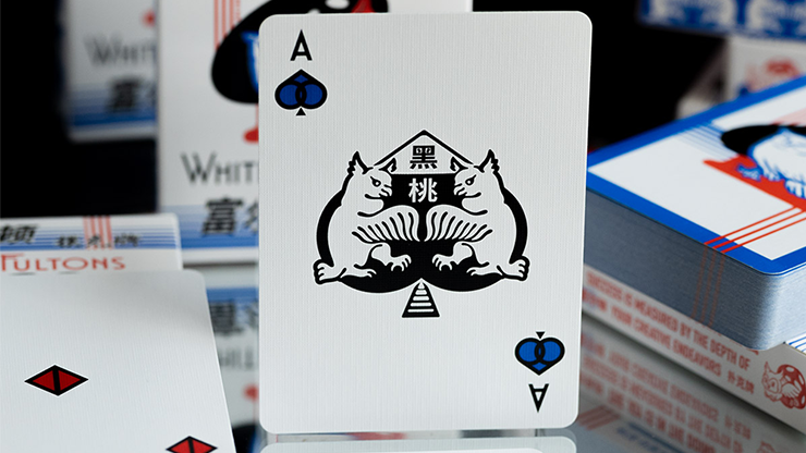 FULTON'S WHITE OWL PLAYING CARDS-FULTONS Playing Cards-Deinparadies.ch