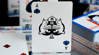 FULTON'S WHITE OWL PLAYING CARDS-FULTONS Playing Cards-Deinparadies.ch
