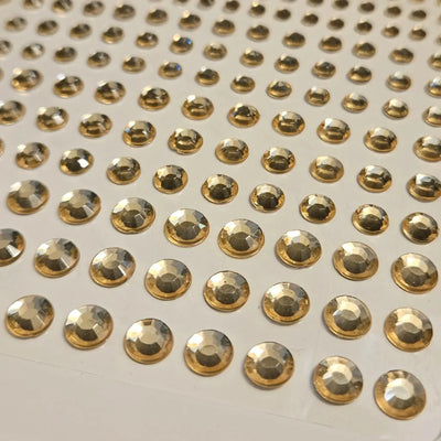 Face Jewels | Klebesteine gold-Party Owl-Deinparadies.ch