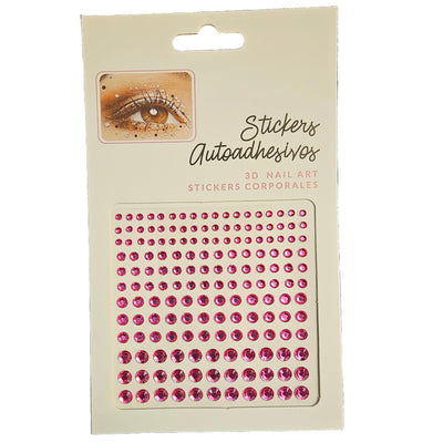 Face Jewels | Klebesteine pink-Party Owl-Deinparadies.ch