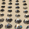 Face Jewels | Klebesteine silber 2-Party Owl-Deinparadies.ch