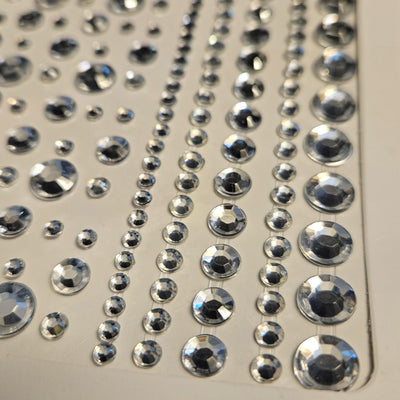 Face Jewels | Klebesteine silber-Party Owl-Deinparadies.ch