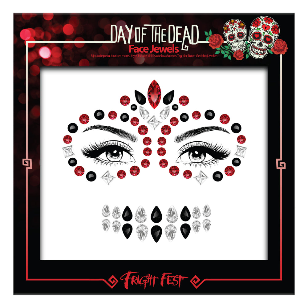 Face Jewels Moon Day of the Dead-Moon Creations-Deinparadies.ch