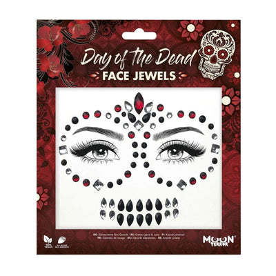 Face Jewels Moon Day of the Dead Moon Creations bei Deinparadies.ch
