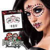 Face Jewels Moon Day of the Dead-Moon Creations-Deinparadies.ch