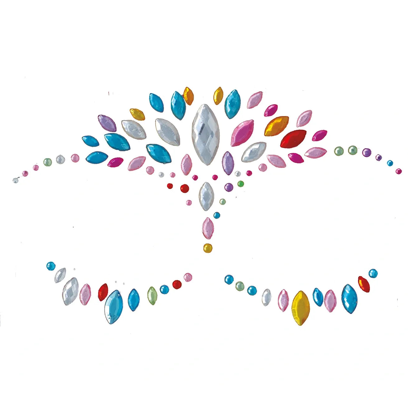 Face Jewels | Selbstklebende Strasssteine | Colorful-Guirca-Deinparadies.ch