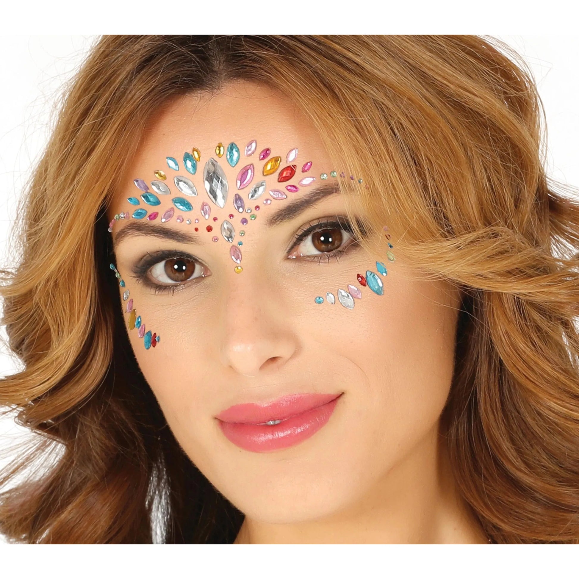 Face Jewels | Selbstklebende Strasssteine | Colorful-Guirca-Deinparadies.ch
