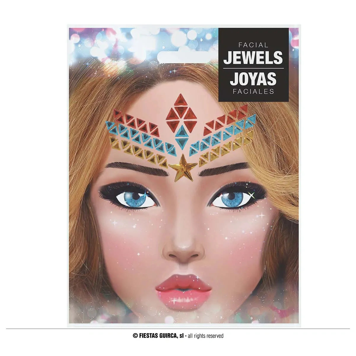 Face Jewels | Selbstklebende Strasssteine | Superheldin-Guirca-Deinparadies.ch