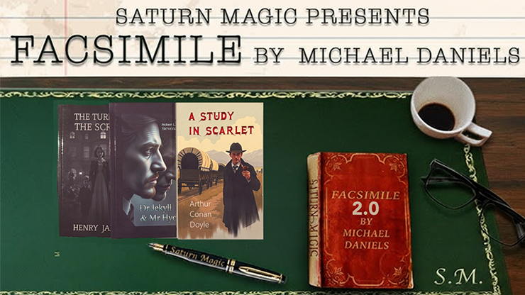 Facsimile 2.0 The Unabridged Book Test (Turn of the Screw) | Michael Daniels-Saturn Magic-Deinparadies.ch