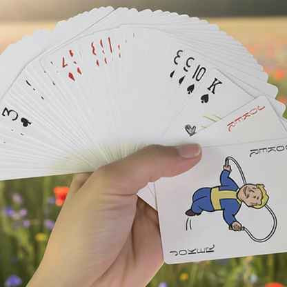 Fall Out Playing Cards-David Jon-Deinparadies.ch