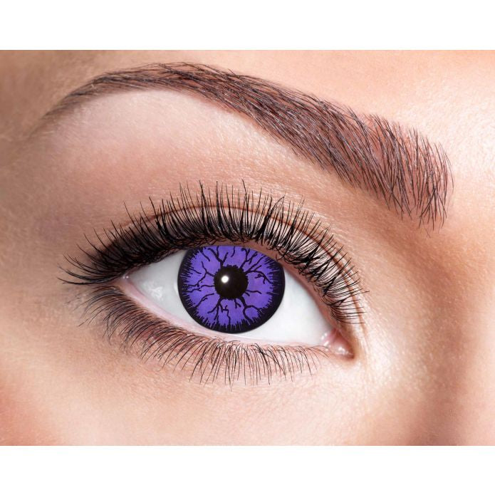 Colored Contact Lenses Monster | 3-month lenses - Purple - Catcher