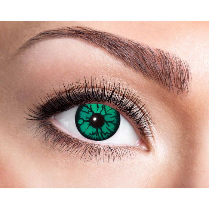 Farbige Kontaktlinsen Monster | 3-Monatslinsen - Grün - Catcher