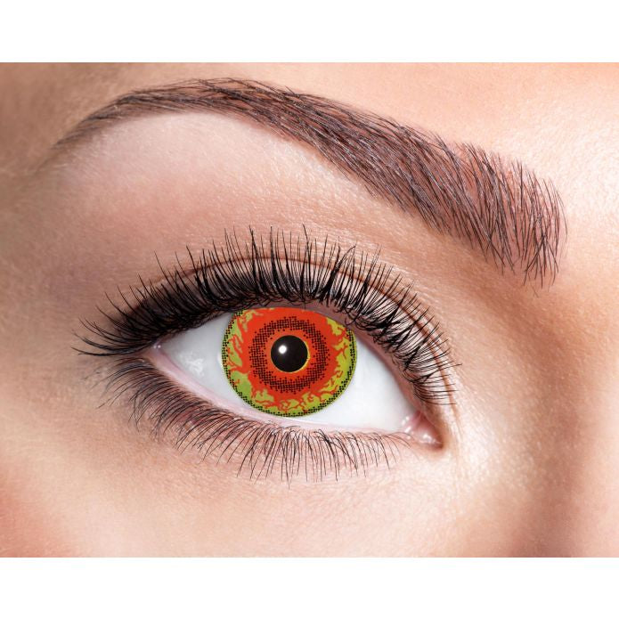 Colored Contact Lenses RED Monster | 3-month lenses catcher at Deinparadies.ch