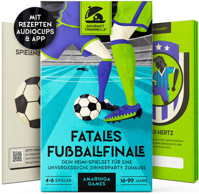 Fatales Fußballfinale | Krimidinner-Spiel-Gourmet Criminelle-Deinparadies.ch