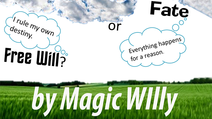 Fate or Free Will? by Magic Willy (Luigi Boscia) - Video Download Magic Willy Entertainer bei Deinparadies.ch