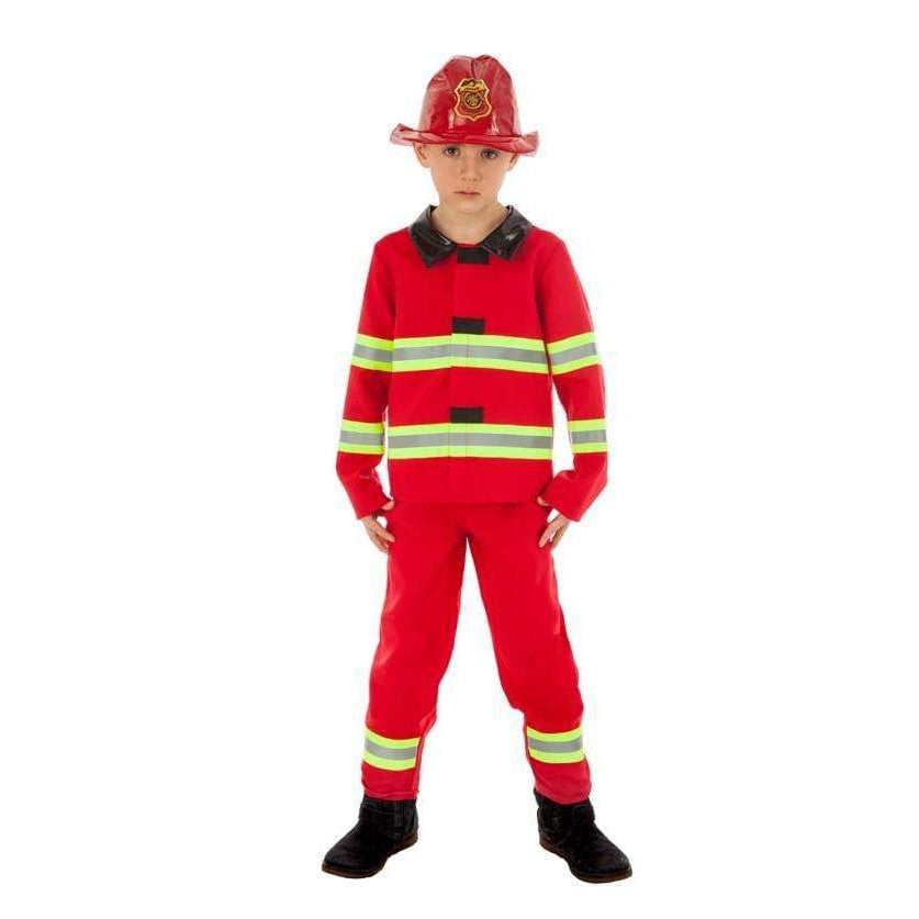 Feuerwehrmann Kostüm für Kinder 140 Chaks bei Deinparadies.ch