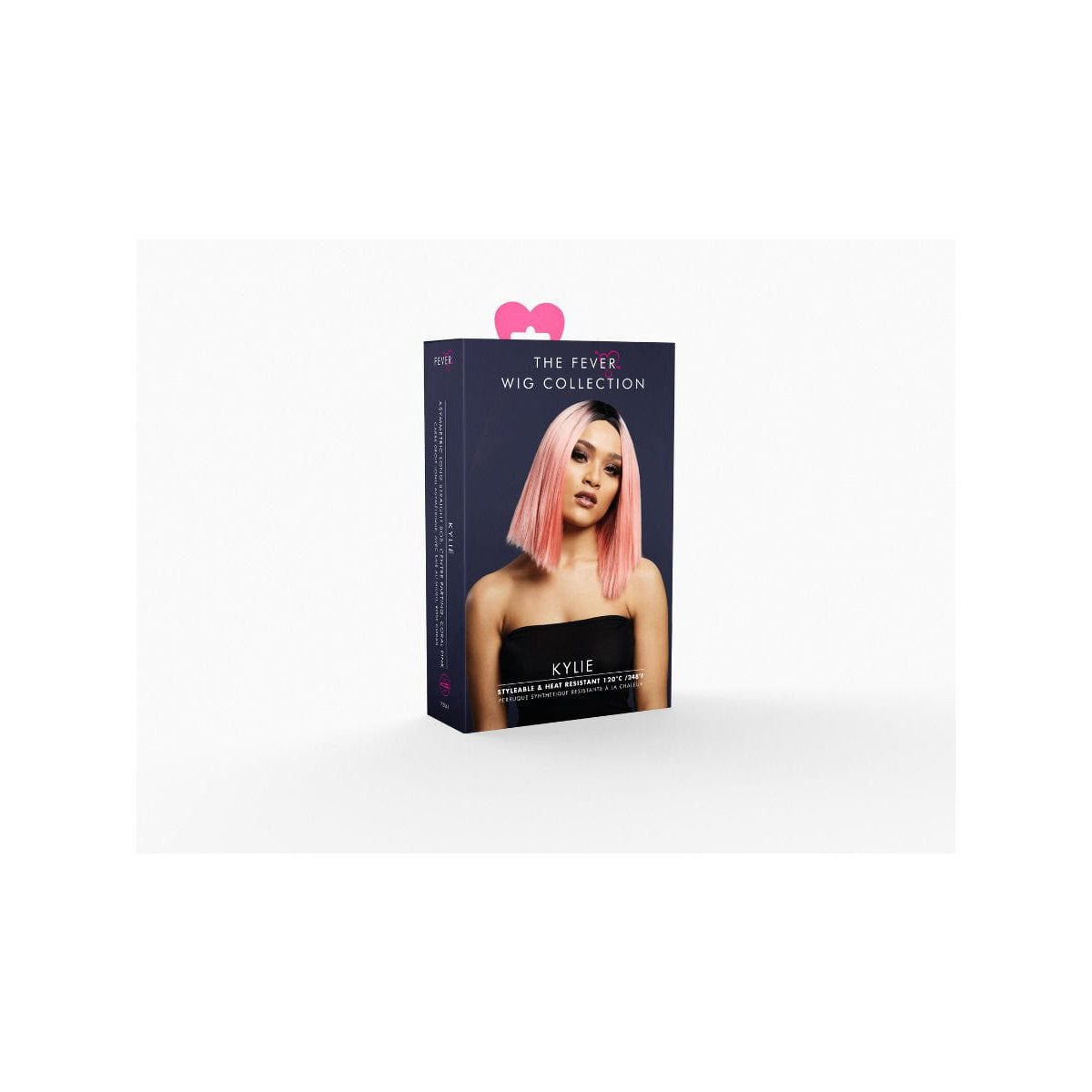 Fever Kylie Wig Coral/Pink Smiffys at Deinparadies.ch