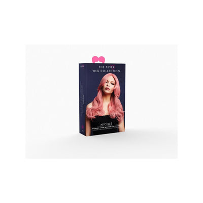Fever Nicole Wig True Blend Ash Pink Smiffys at Deinparadies.ch