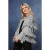 Fever Tinsel Festival Jacket | silber-Smiffys-Deinparadies.ch