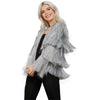 Fever Tinsel Festival Jacket | silber-Smiffys-Deinparadies.ch