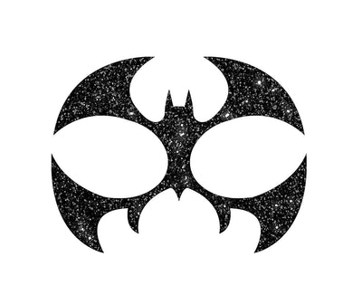Fledermaus Glitzer Klebetattoo-Guirca-Deinparadies.ch