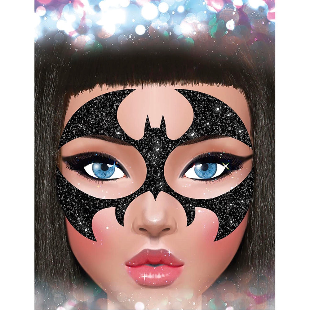 Fledermaus Glitzer Klebetattoo-Guirca-Deinparadies.ch