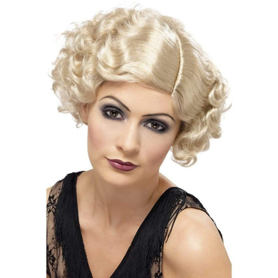 Flirty Flapper Wig 20er Jahre blond Smiffys bei Deinparadies.ch