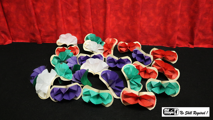 Flower from Finger Tips Paper (25) | Mr. Magic