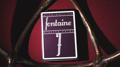 Fontaine Wine Playing Cards Fontaine Cards at Deinparadies.ch