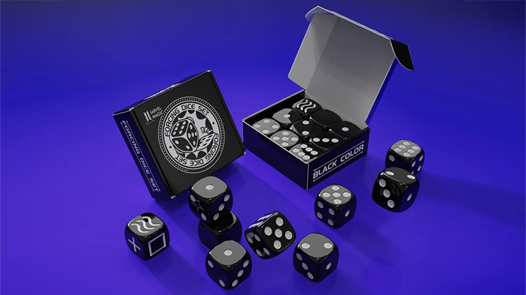 Forcing Dice Set | IARVEL Magic (Black)-Iarvel Magic-Deinparadies.ch