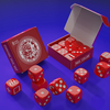 Forcing Dice Set | IARVEL Magic (Red)-Iarvel Magic-Deinparadies.ch