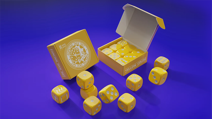 Forcing Dice Set | IARVEL Magic (Yellow)-Iarvel Magic-Deinparadies.ch
