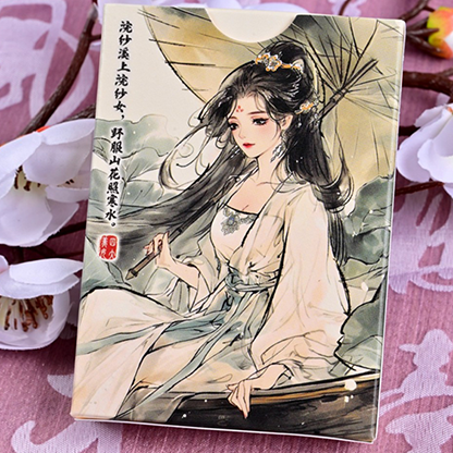 Four Beauties (XiShi) Playing Cards-Secret Factory-Deinparadies.ch