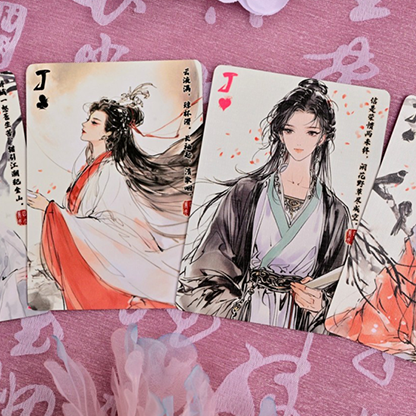 Four Beauties (YangYuhuan) Playing Cards-Secret Factory-Deinparadies.ch