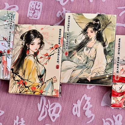 Four Beauties (YangYuhuan) Playing Cards-Secret Factory-Deinparadies.ch