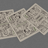 Frankenstein Series Comic Edition (Gilded) Playing Cards-GABANGEL-Deinparadies.ch
