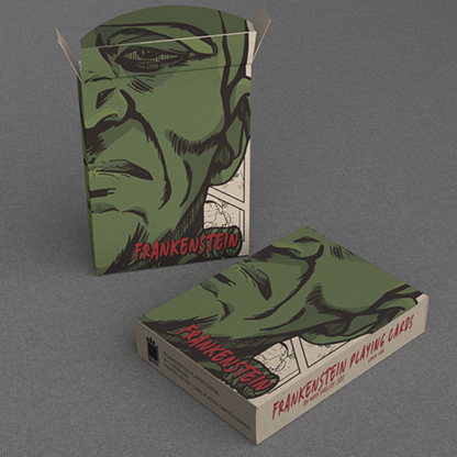 Frankenstein Series Comic Edition (Gilded) Playing Cards-GABANGEL-Deinparadies.ch