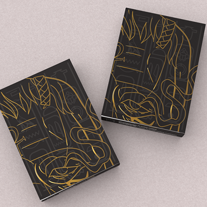 Frankenstein Series Egypt Edition (Gilded) Playing Cards-GABANGEL-Deinparadies.ch