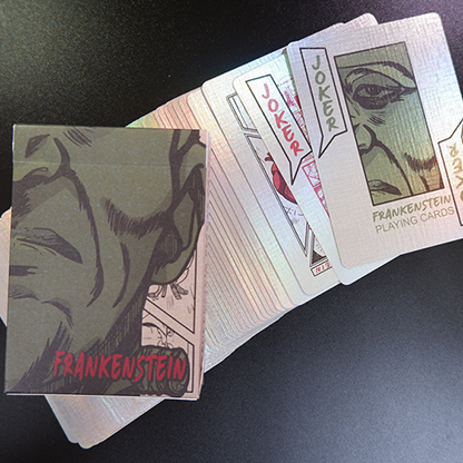Frankenstein Series Holographic Comic Edition (Gilded) Playing Cards-GABANGEL-Deinparadies.ch