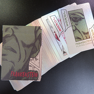 Frankenstein Series Holographic Comic Edition (Gilded) Playing Cards-GABANGEL-Deinparadies.ch